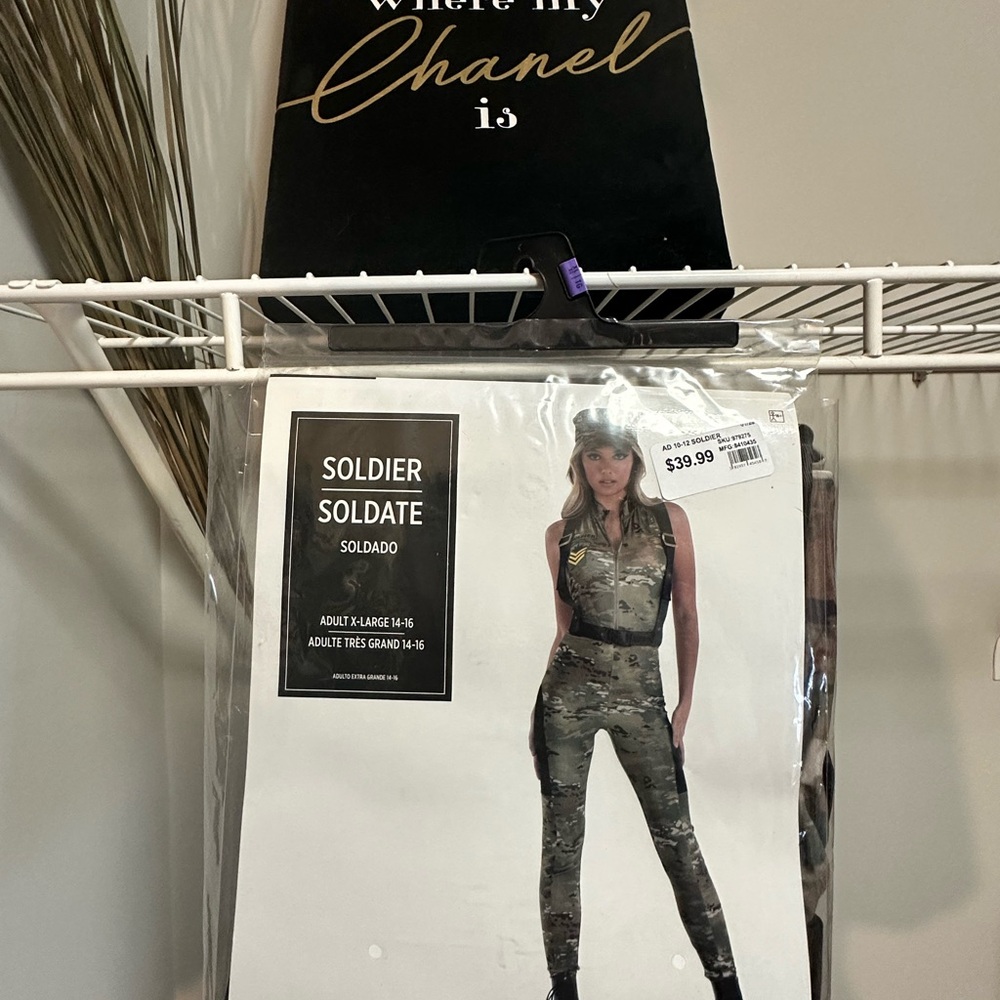 Party City Soldier Jumpsuit in Camouflage